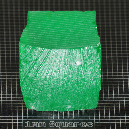 Vivid Green Laser Garnet Facet Rough, Vanadium YAG