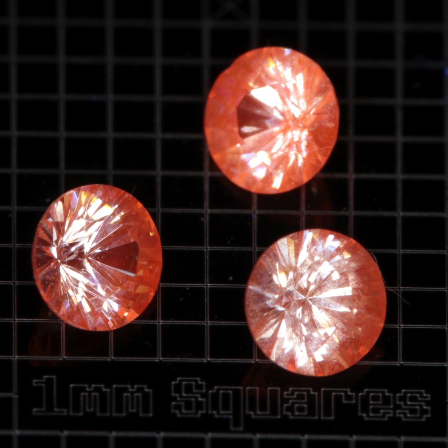 Samarium YAG, Orange Glow Lab Garnet