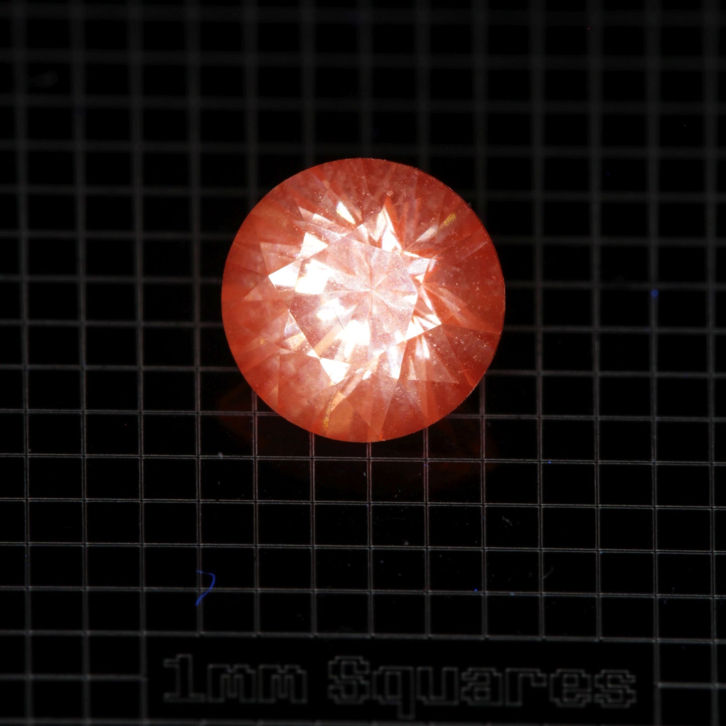 Samarium YAG, Orange Glow Lab Garnet