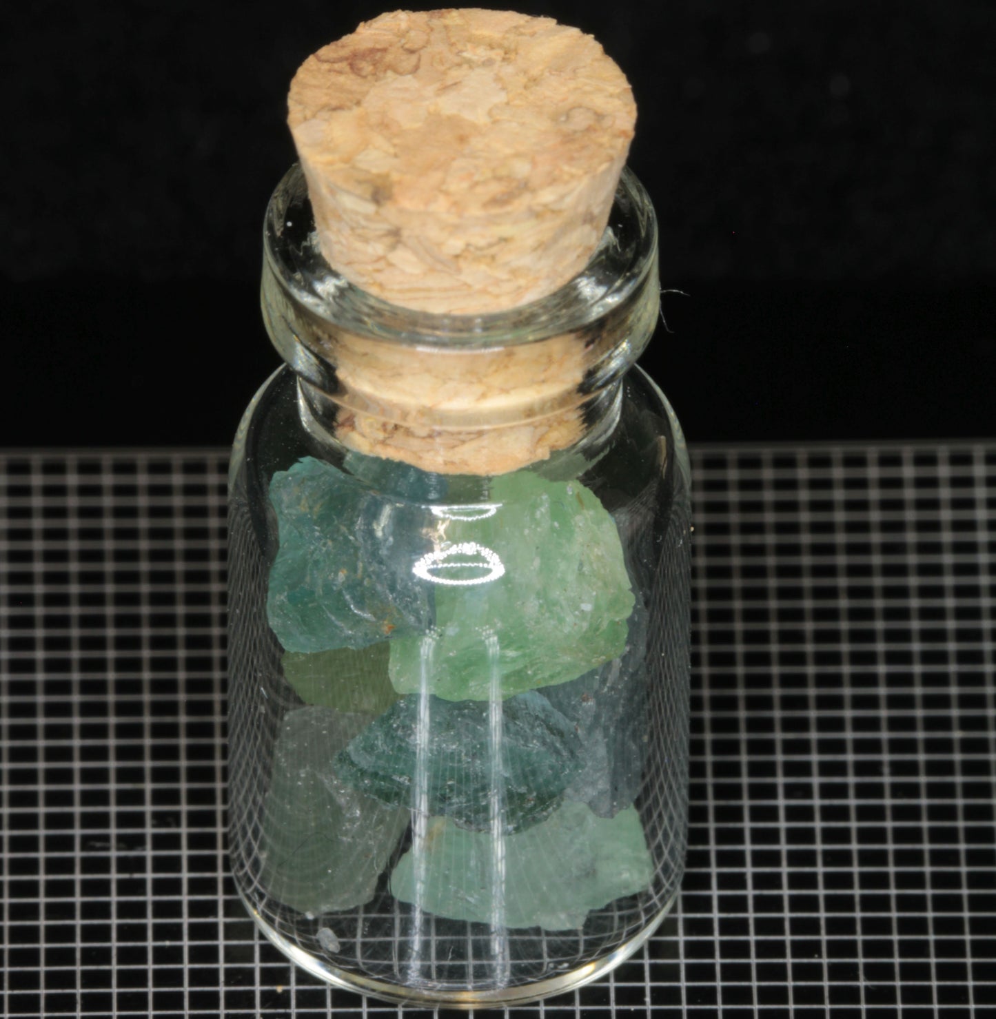 Gem Vials: Natural Kornerupine, Garnet, and Tunduru stones, mixed Popout Stones and Pearls