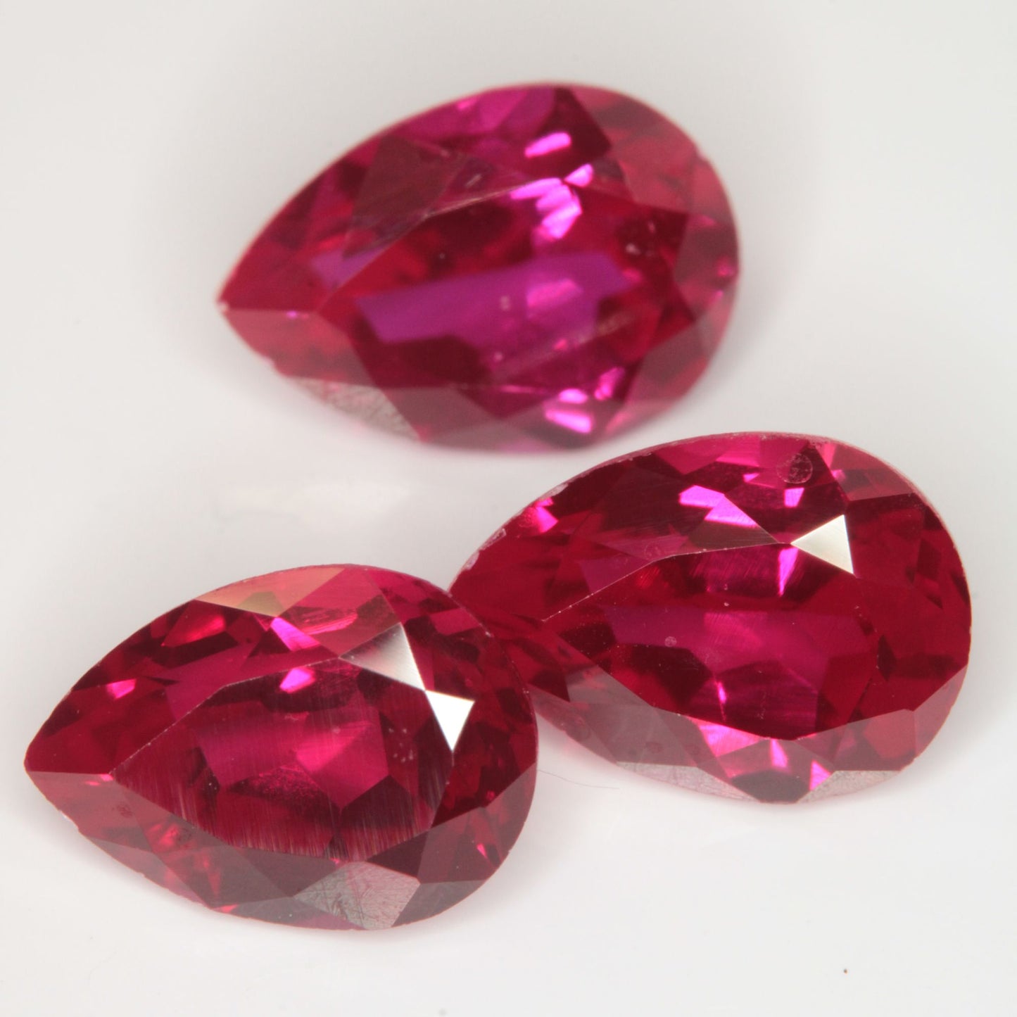 Soviet Ruby Cut Stones