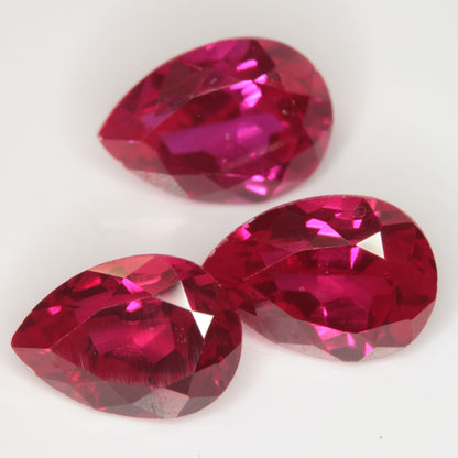 Soviet Ruby Cut Stones