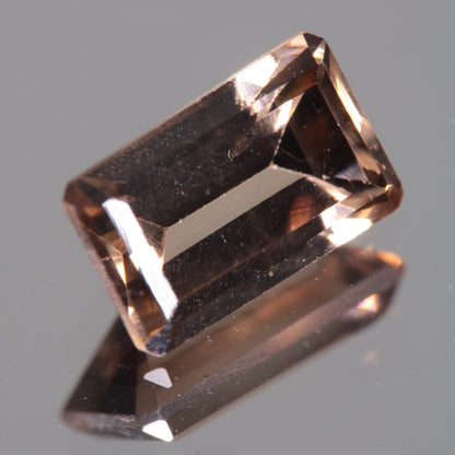 Faceted Golden Rectangle Fancy Sapphire Gem