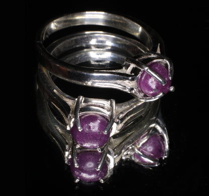 StyroPyro Laser Ruby Jewelry in Sterling Silver, Rubies Made With lasers!