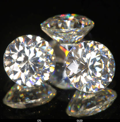 Faceted Round Tantalia Gemstone