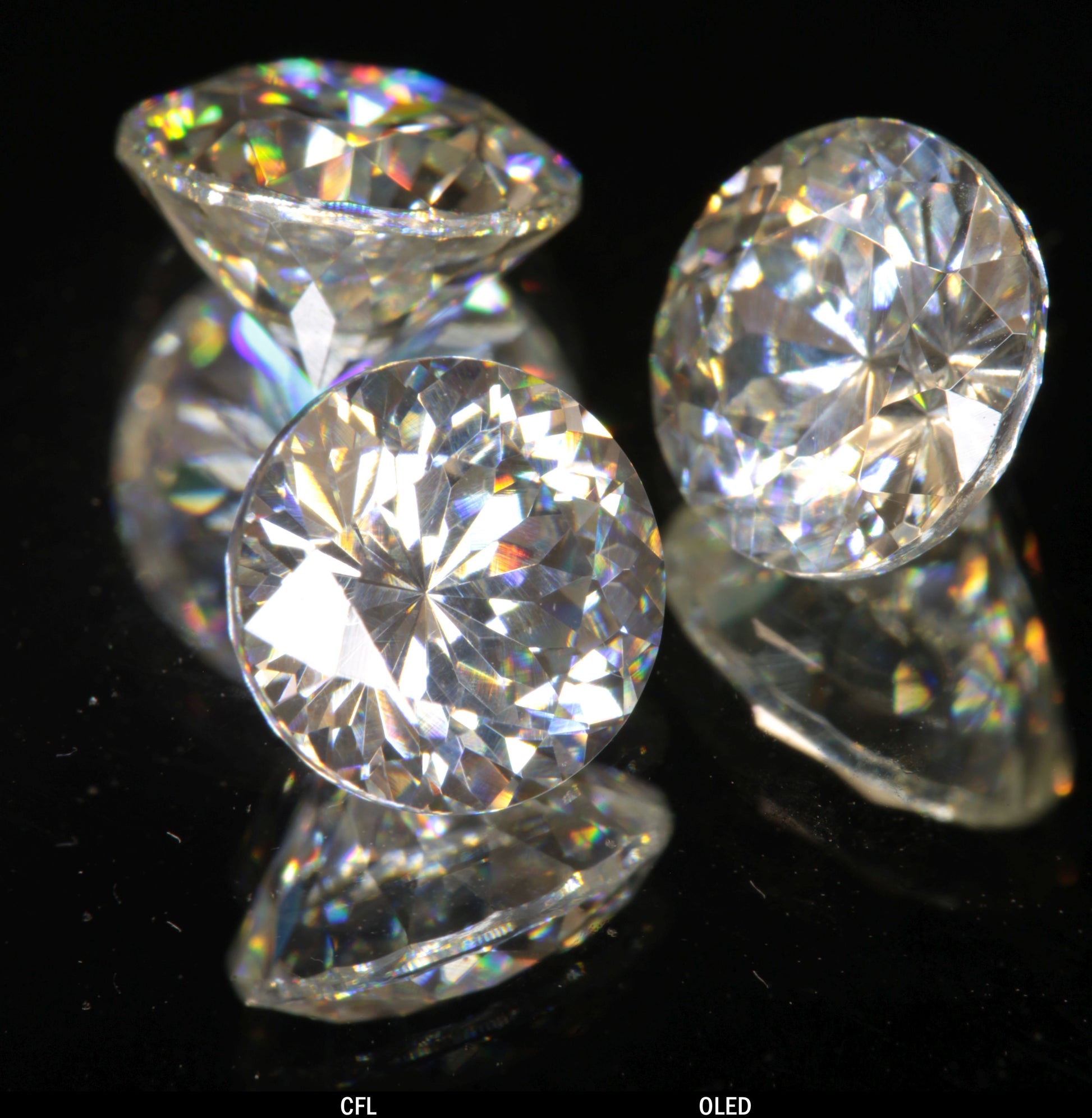 Faceted Round Tantalia Gemstone