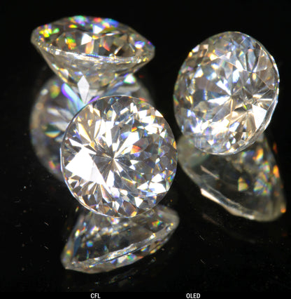 Faceted Round Tantalia Gemstone