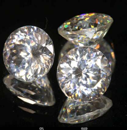 Faceted Round Tantalia Gemstone