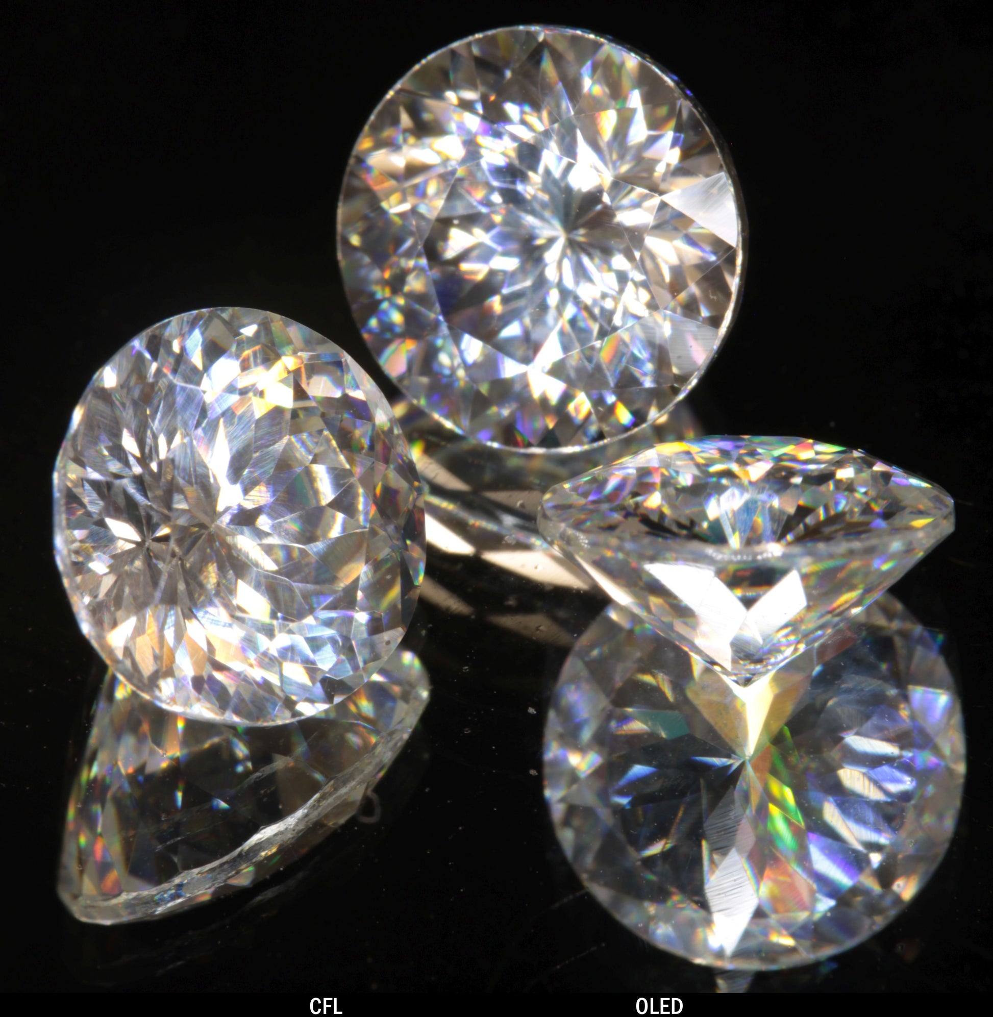 Faceted Round Tantalia Gemstone