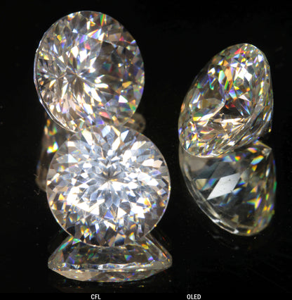Faceted Round Tantalia Gemstone
