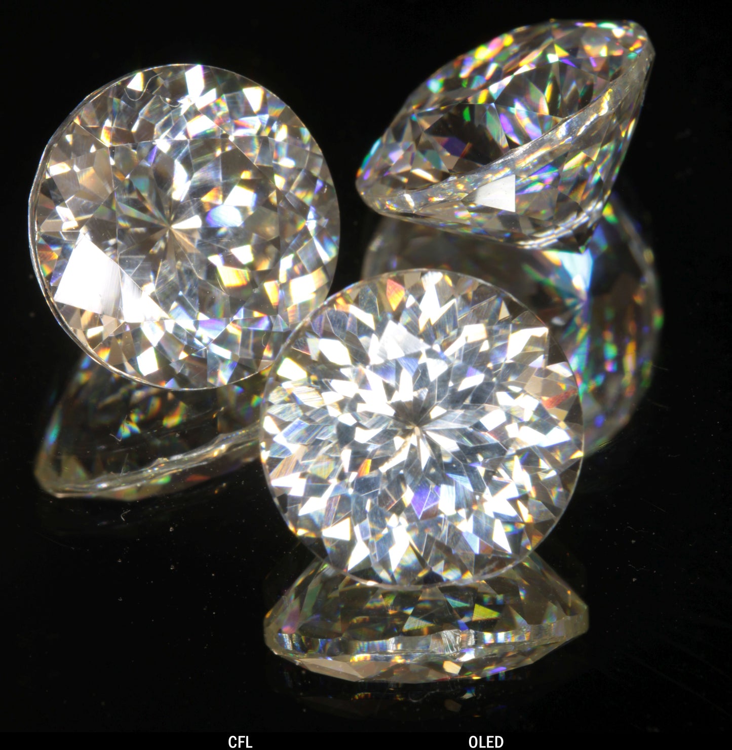 Faceted Round Tantalia Gemstone