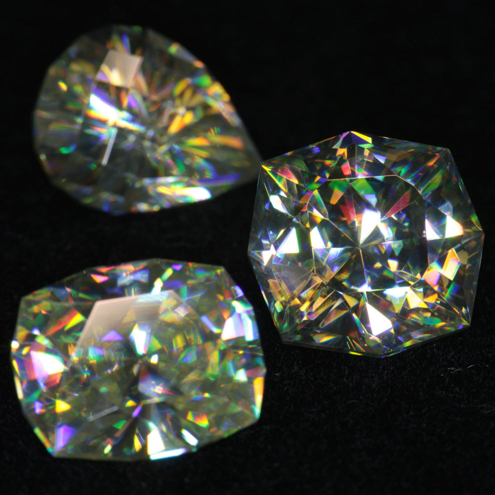 Rutile Gems, Faceted Labmade Loose Gemstones – Gems Of Science