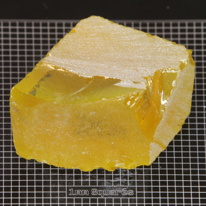 rough Ce/Nd YAG Rough gemstone sized for USFG single stone competition 2026