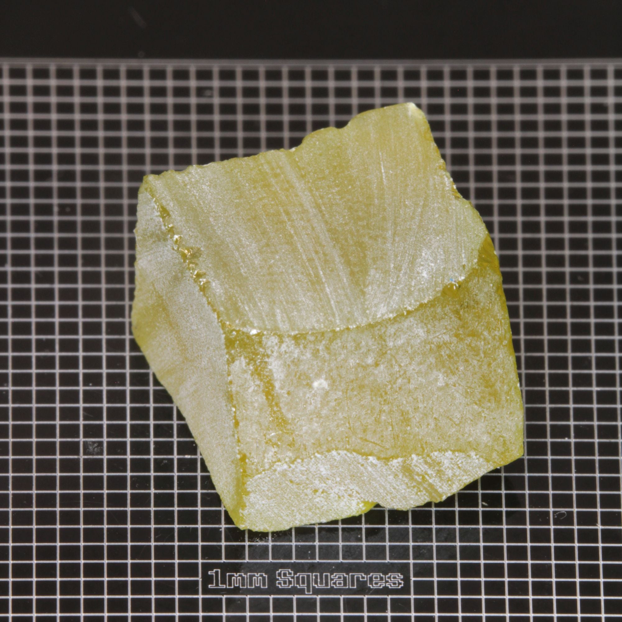 rough Ce/Nd YAG Rough gemstone sized for USFG single stone competition 2026