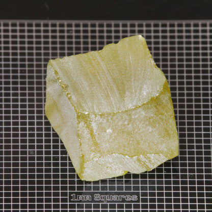 rough Ce/Nd YAG Rough gemstone sized for USFG single stone competition 2026