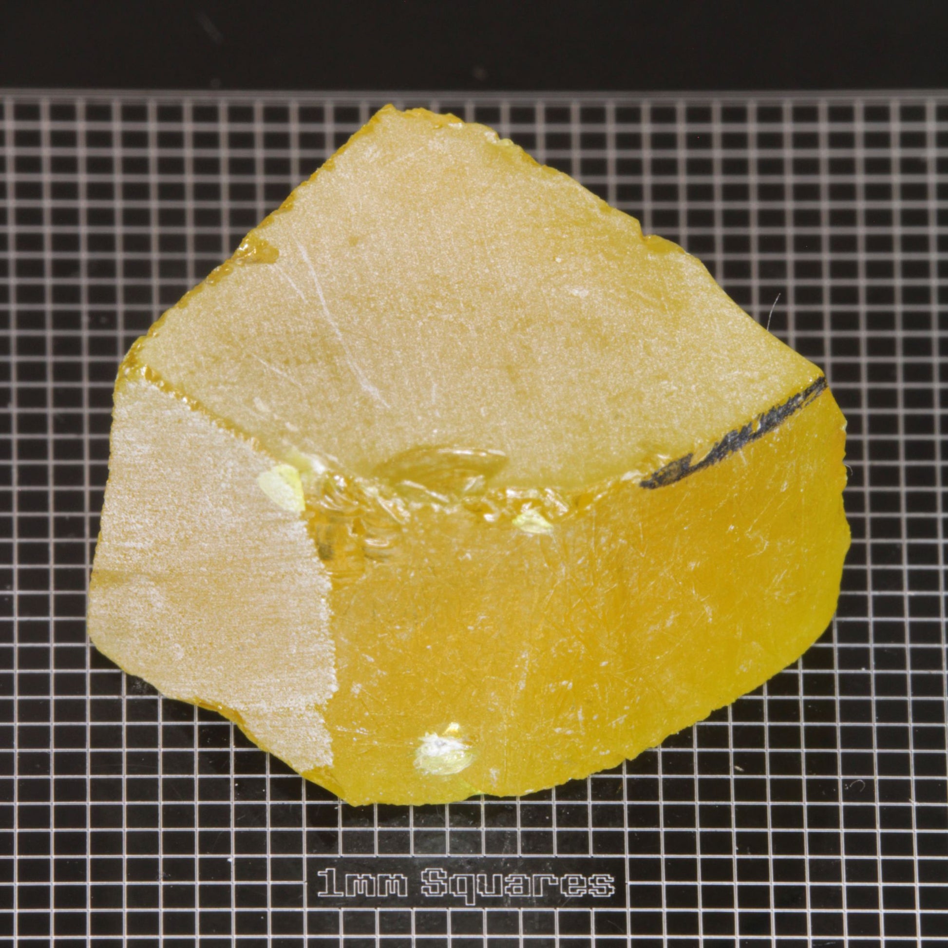 rough Ce/Nd YAG Rough gemstone sized for USFG single stone competition 2026