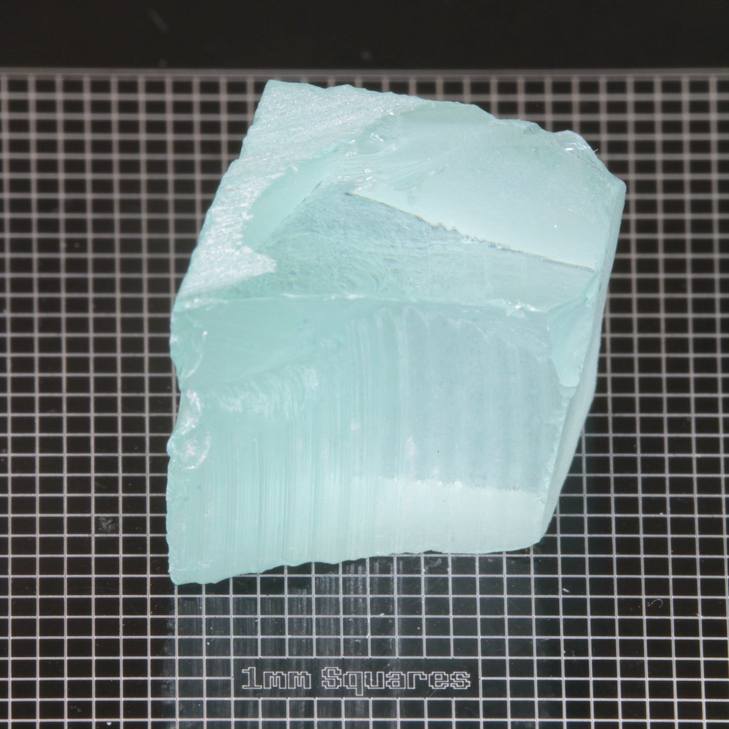 rough Yb:YAG Rough gemstone sized for USFG single stone competition 2026