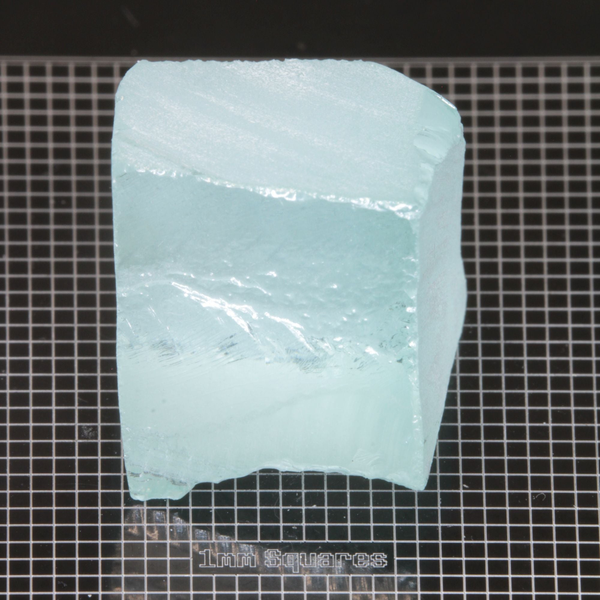 rough Yb:YAG Rough gemstone sized for USFG single stone competition 2026
