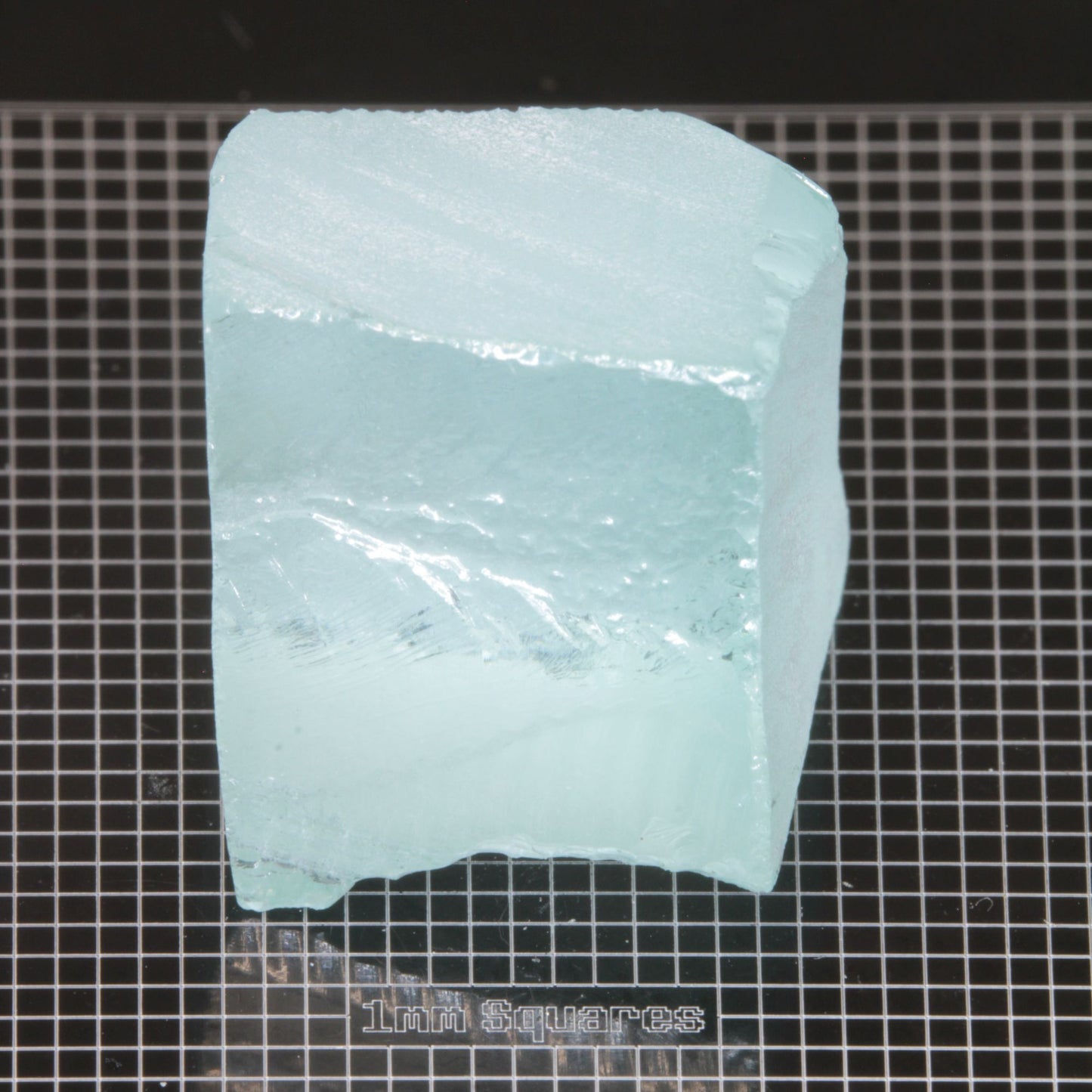 rough Yb:YAG Rough gemstone sized for USFG single stone competition 2026