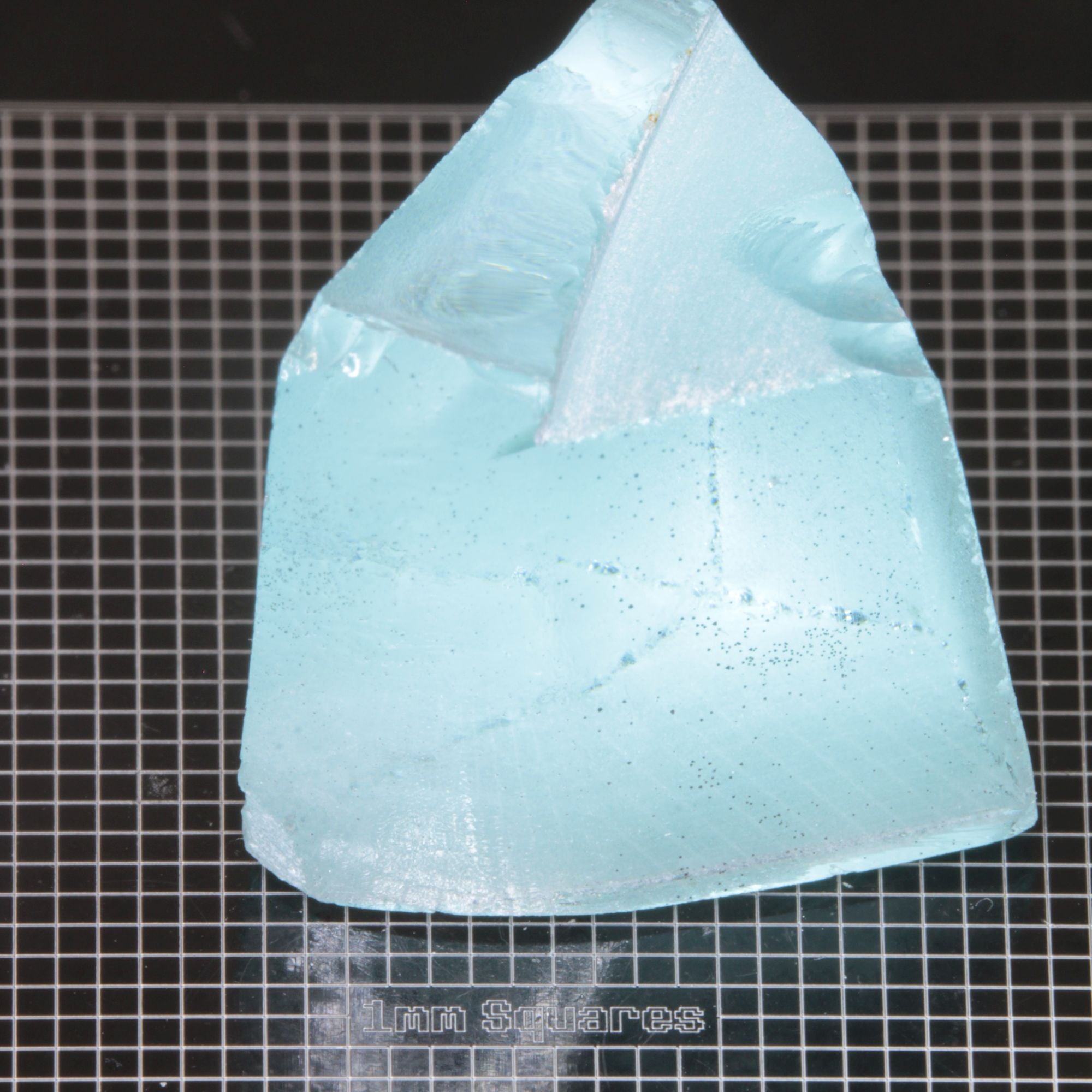 rough Yb:YAG Rough gemstone sized for USFG single stone competition 2026