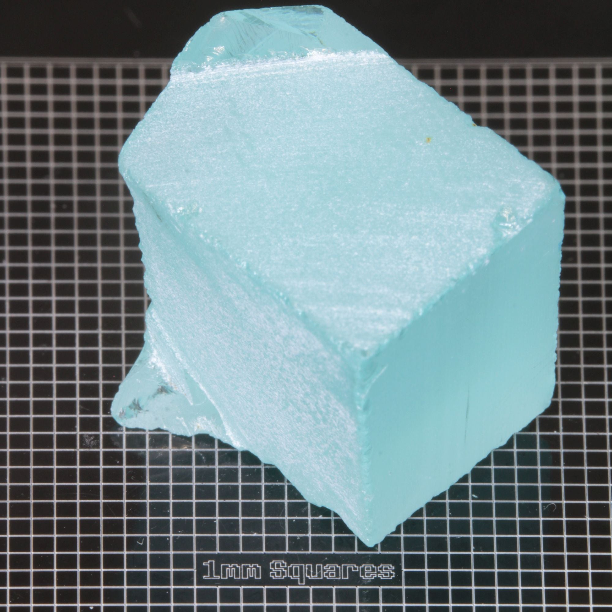 rough Yb:YAG Rough gemstone sized for USFG single stone competition 2026