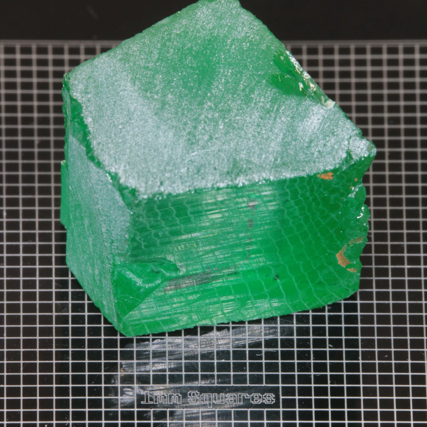rough CTH:YAG Rough gemstone sized for USFG single stone competition 2026
