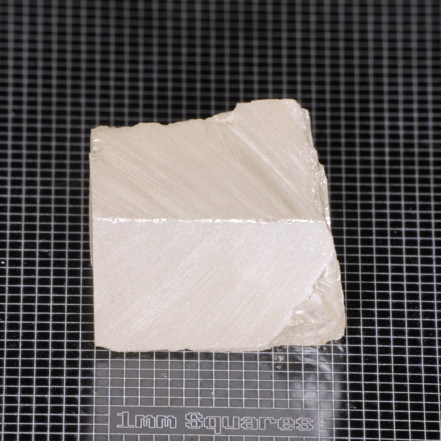 rough White Moissanite gemstone