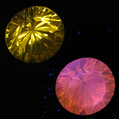 Calibrated Fantasy Cut Laser Garnets, Neodymium and Cerium YAG