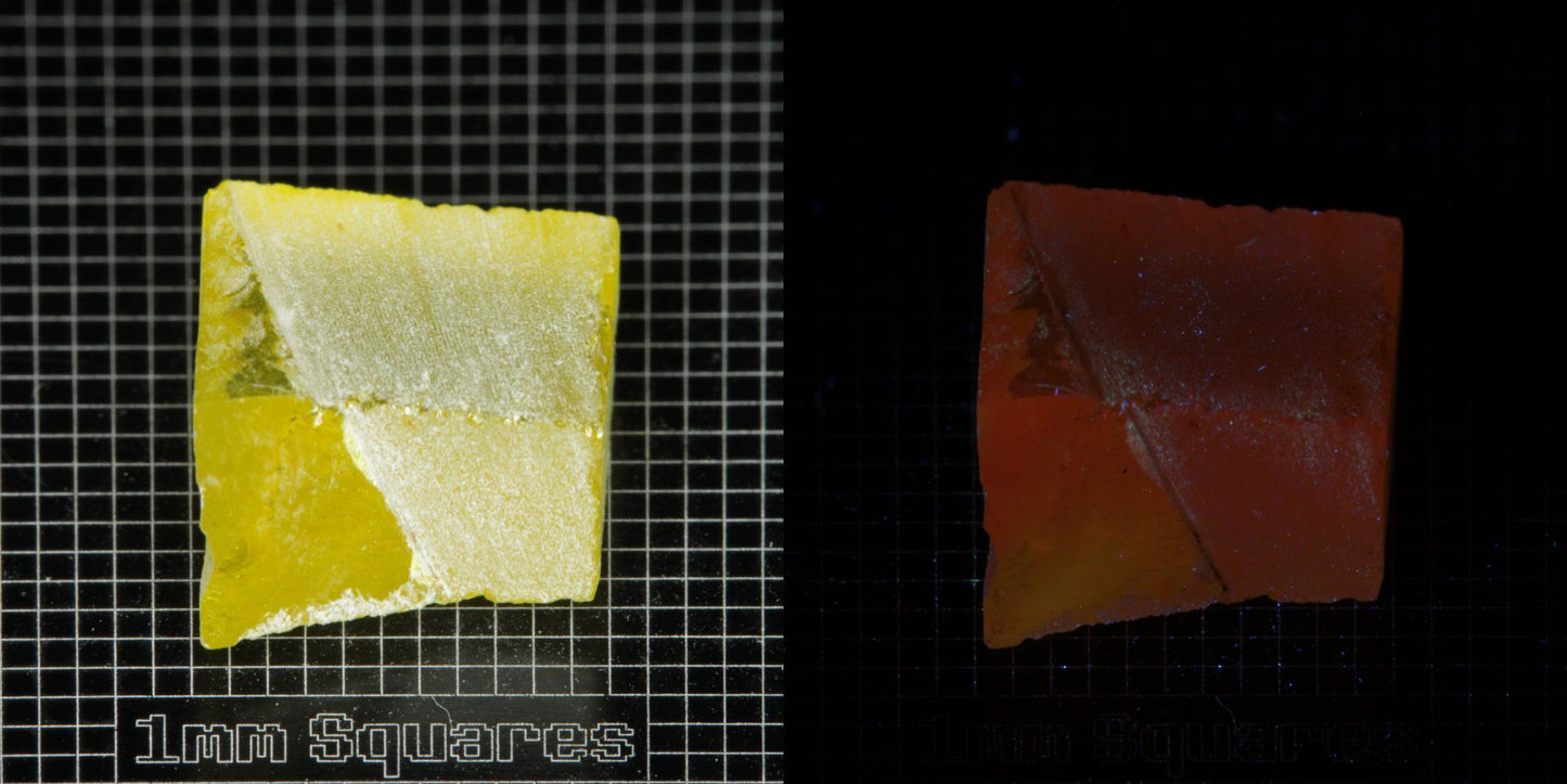 Ce/Nd YAG Quarter Edge rough for gem cutting