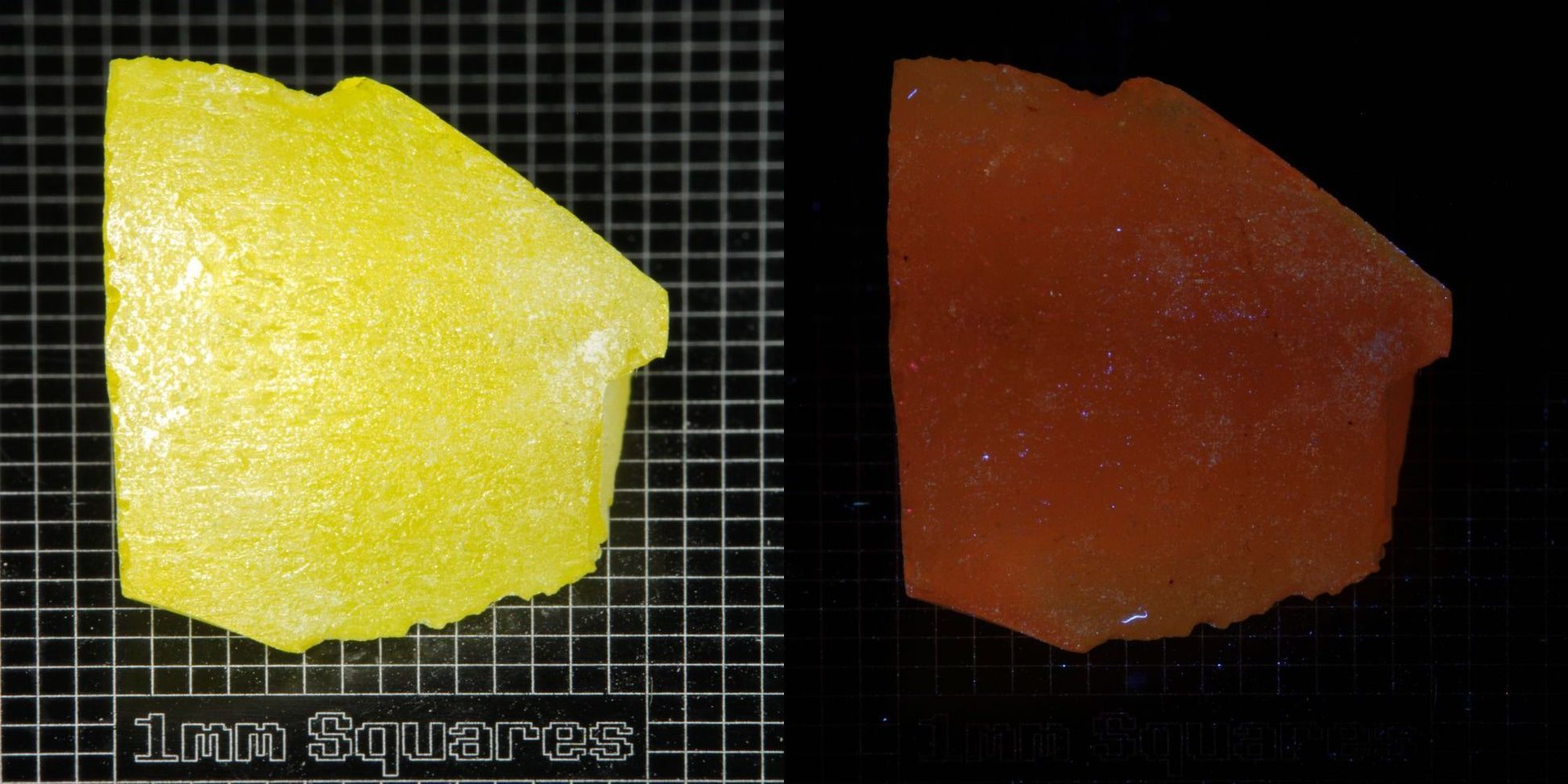 Ce/Nd YAG Quarter Edge rough for gem cutting