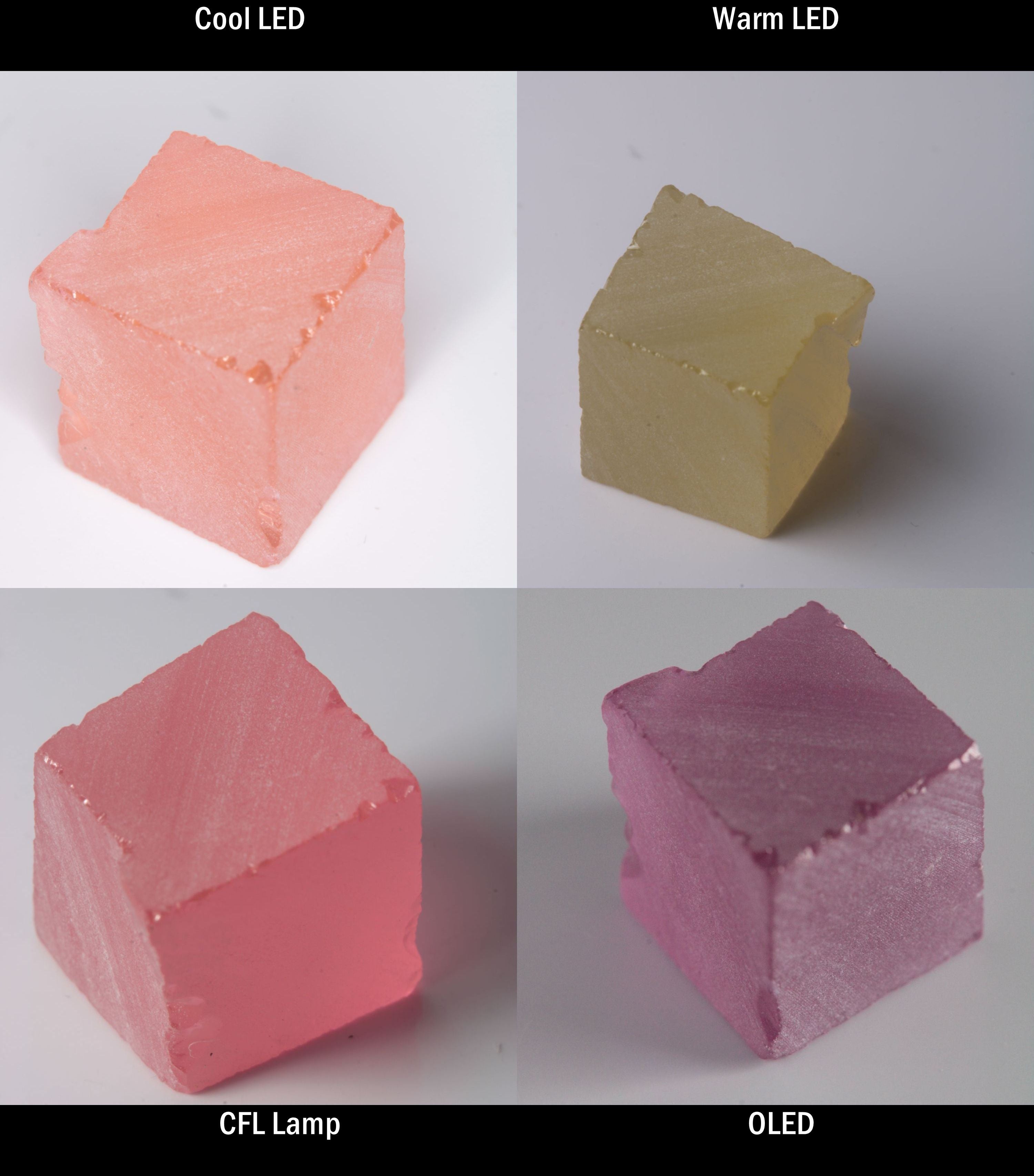 YAG:Er Block Rough for cutting color change gems