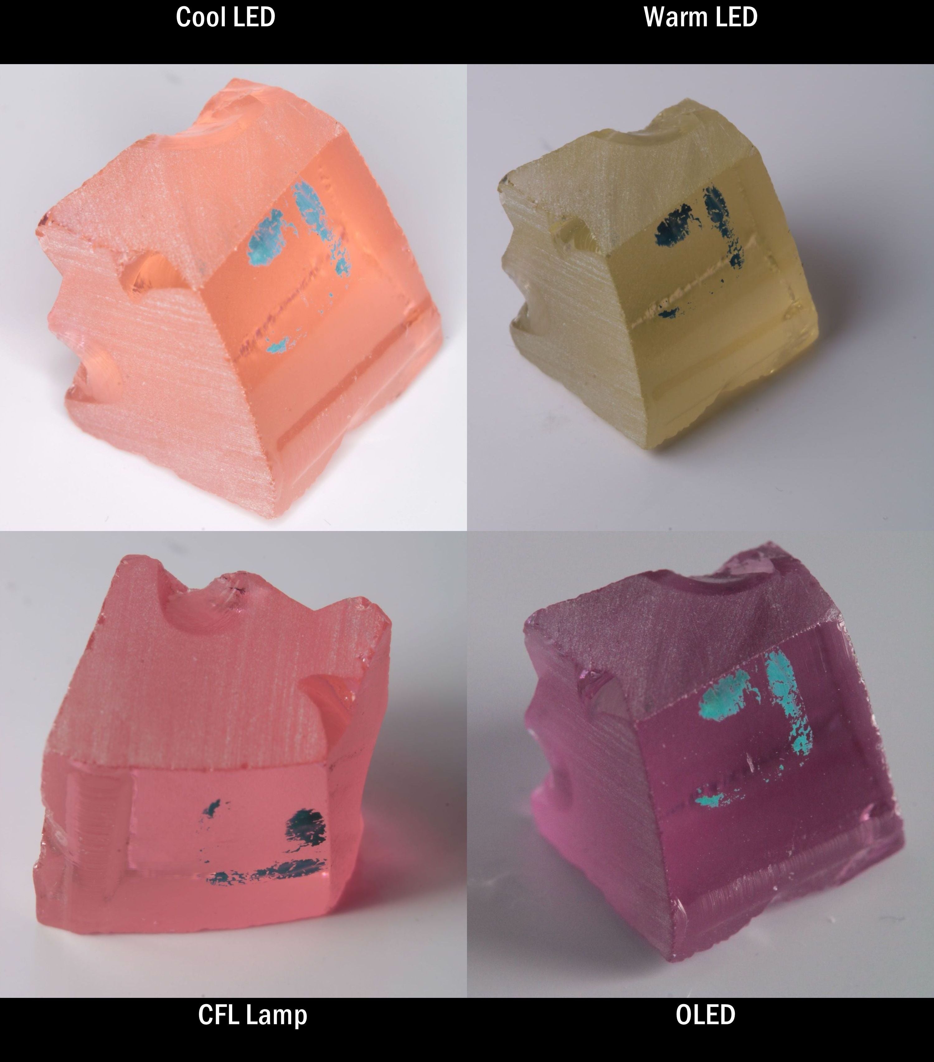 YAG:Er Edge Rough for cutting color change gems