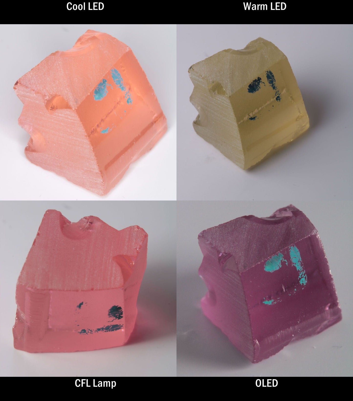 YAG:Er Edge Rough for cutting color change gems