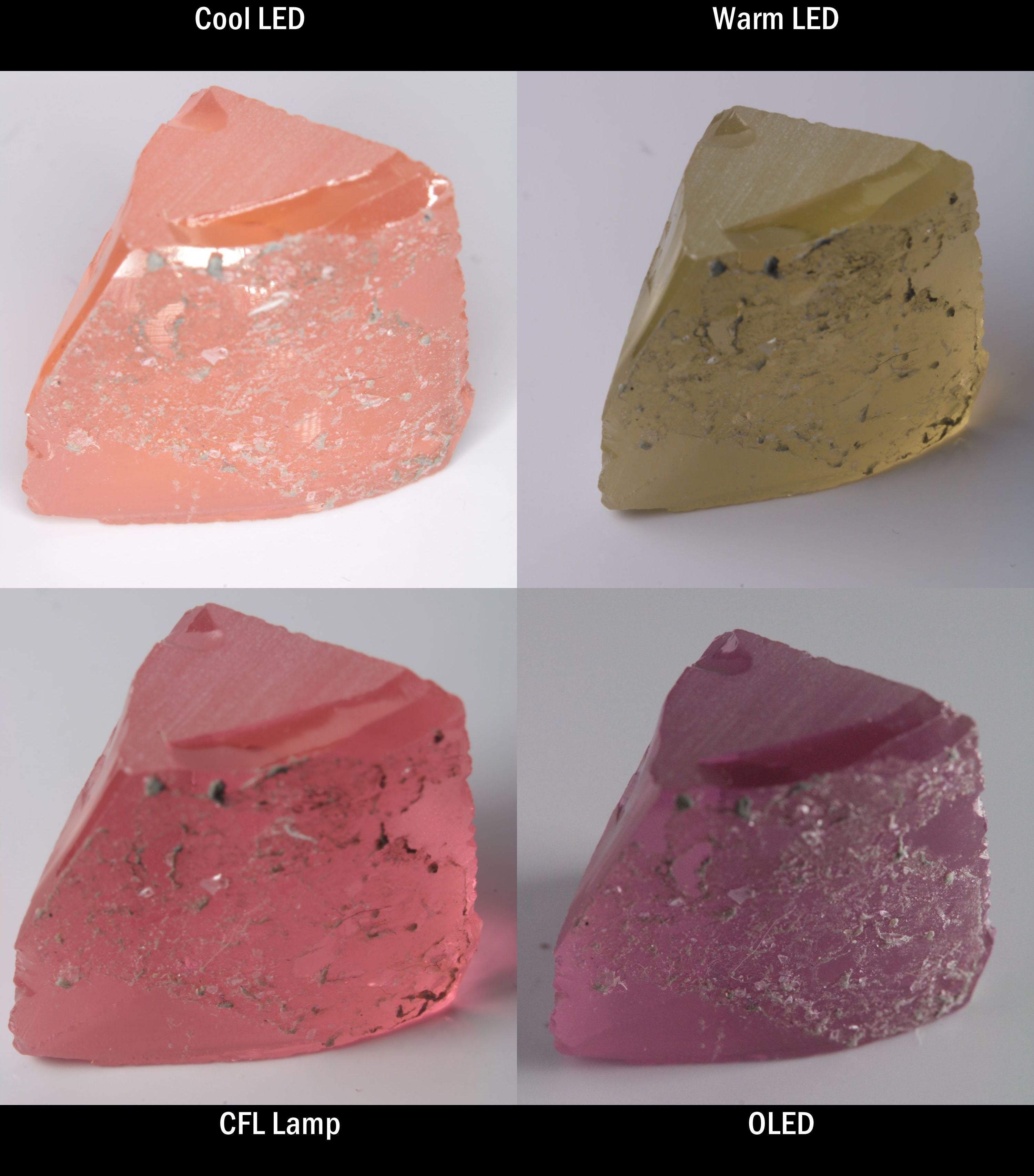 YAG:Er Edge Rough for cutting color change gems