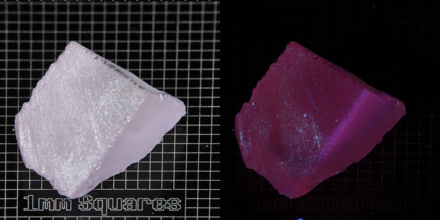 Nd/Ce YAG Wedge rough for gem cutting