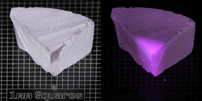 Nd/Ce YAG Wedge rough for gem cutting