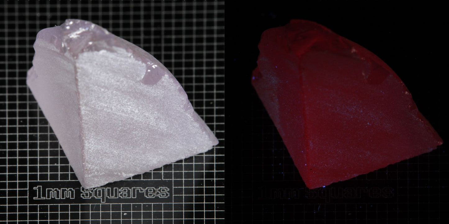 Nd/Ce YAG Corner rough for gem cutting