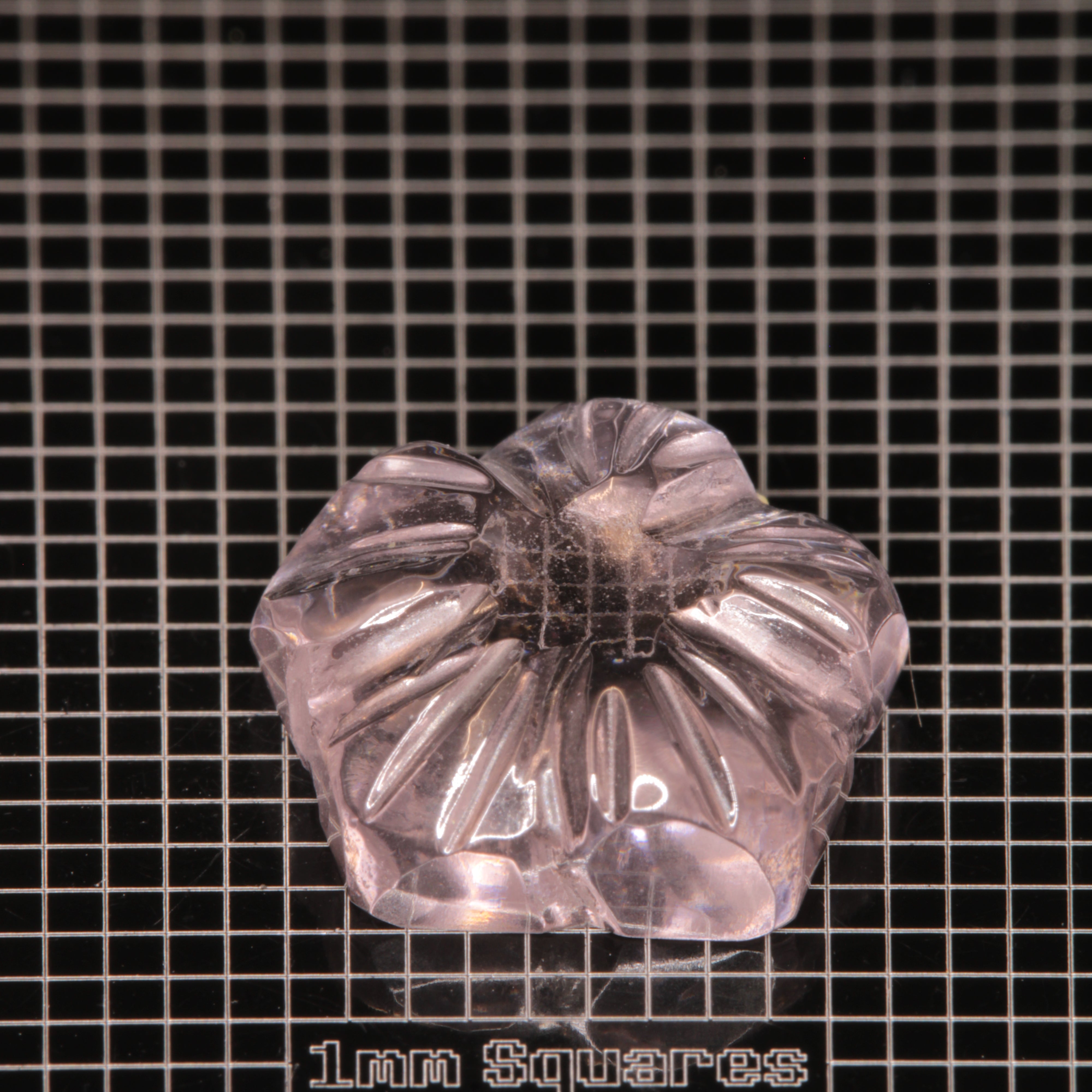 Violet Nd/Ce Laser YAG Flower Carving
