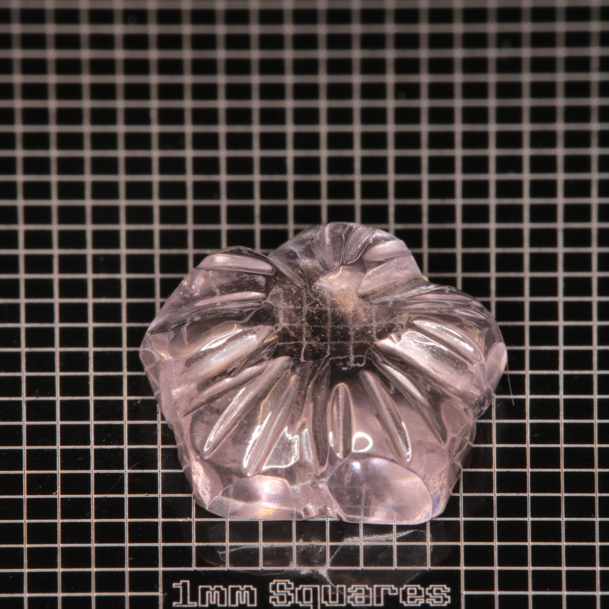 Violet Nd/Ce Laser YAG Flower Carving