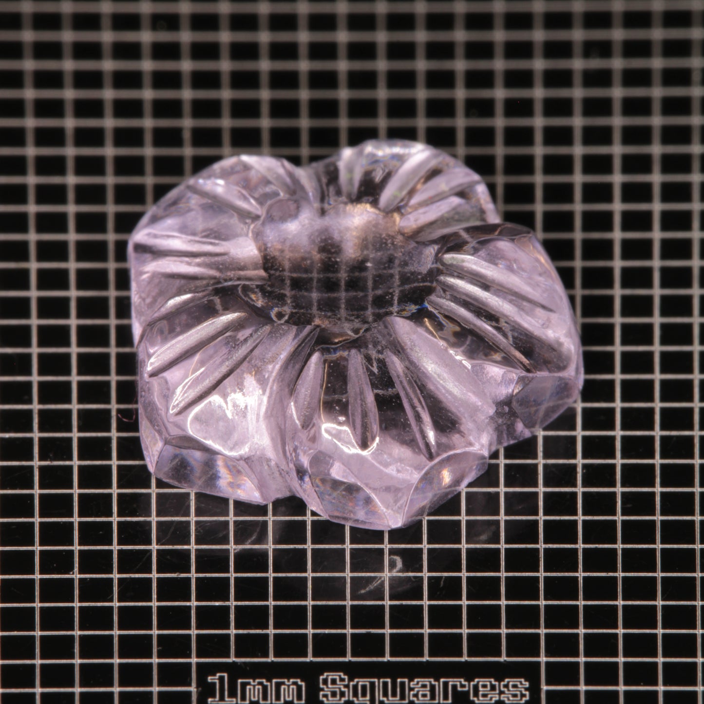 Violet Nd/Ce Laser YAG Flower Carving