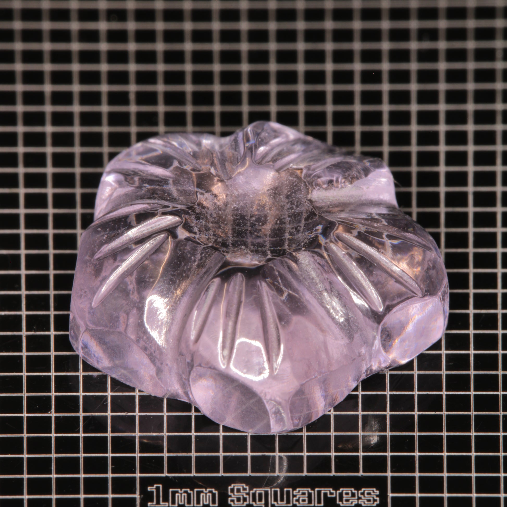 Violet Nd/Ce Laser YAG Flower Carving