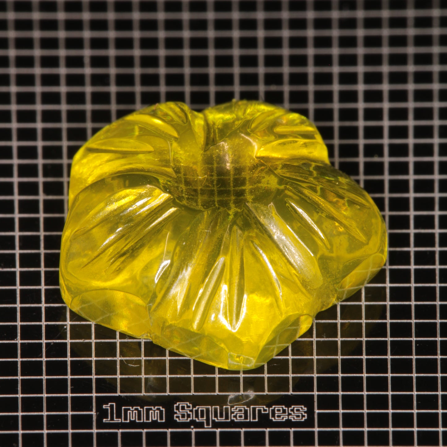 Yellow Ce/Nd Laser YAG Flower Carving