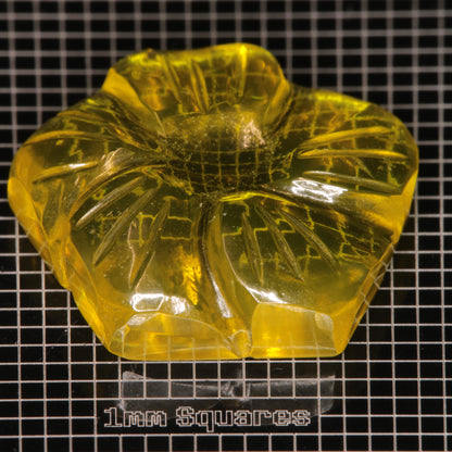 Yellow Ce/Nd Laser YAG Flower Carving