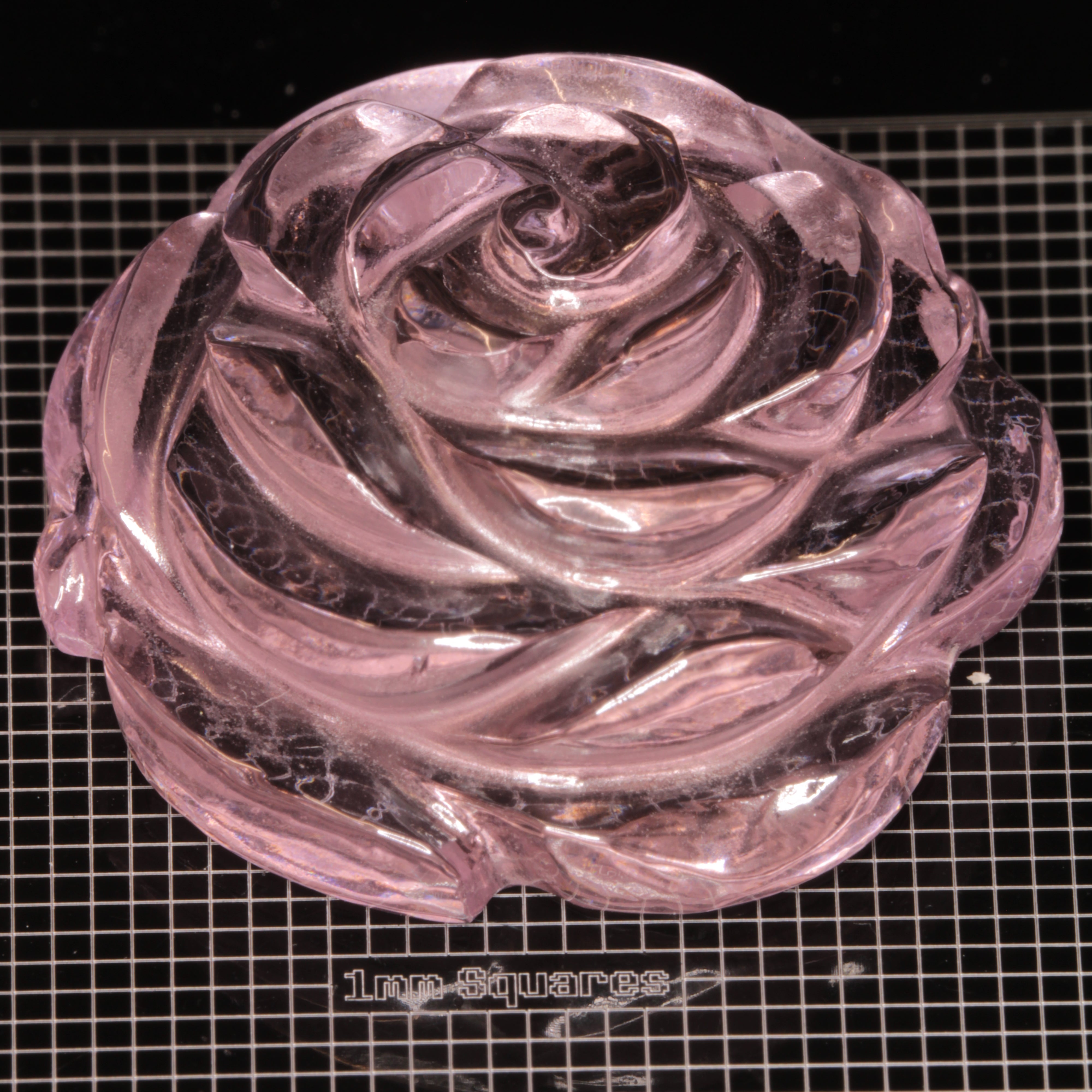 Giant Violet Nd/Ce Laser YAG Flower Carving