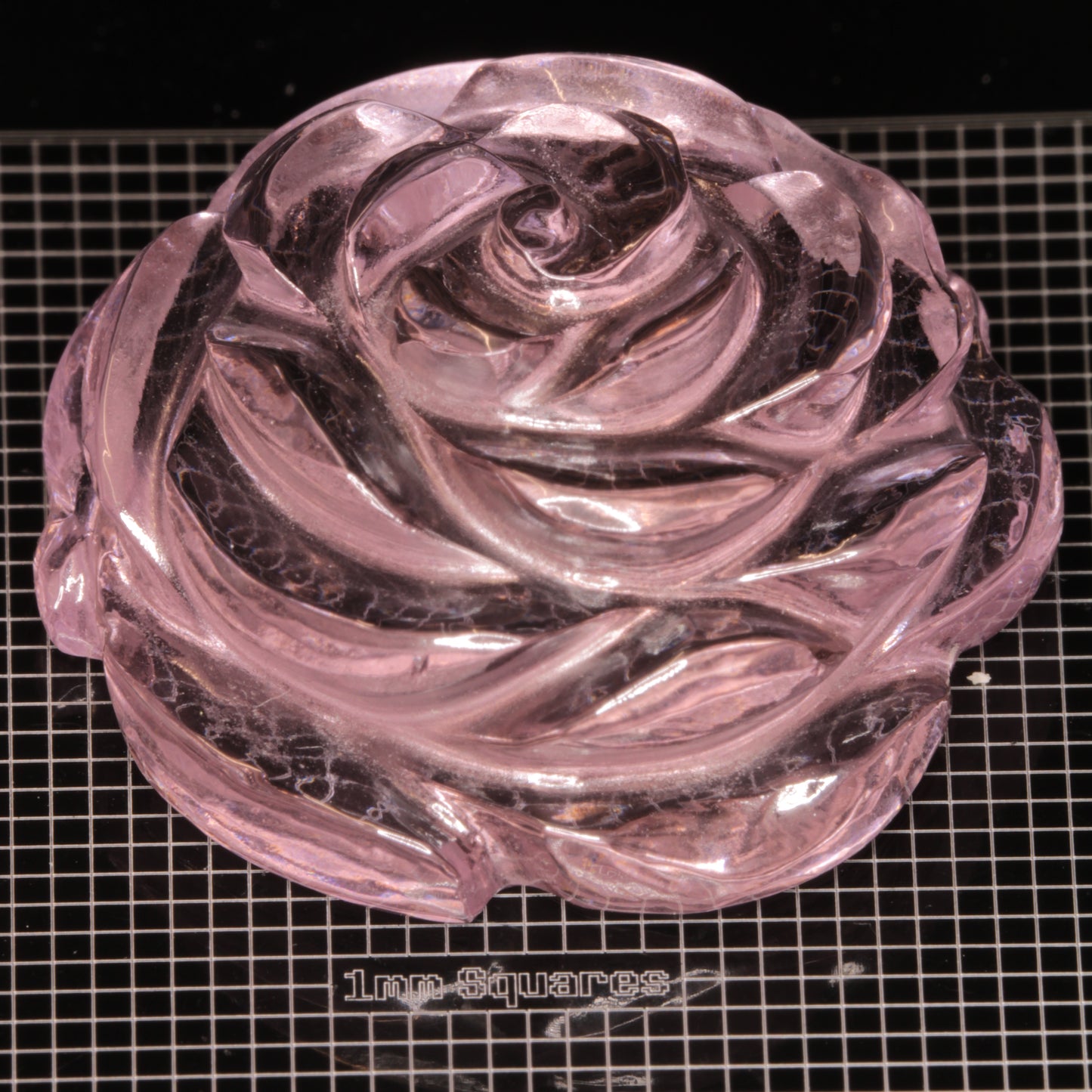 Giant Violet Nd/Ce Laser YAG Flower Carving