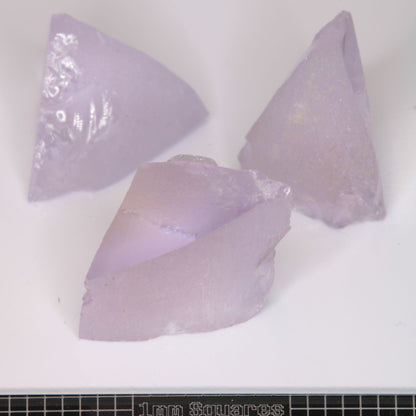 Nd:Ce YAG, Violet and Pink Laser Garnet Facet Rough