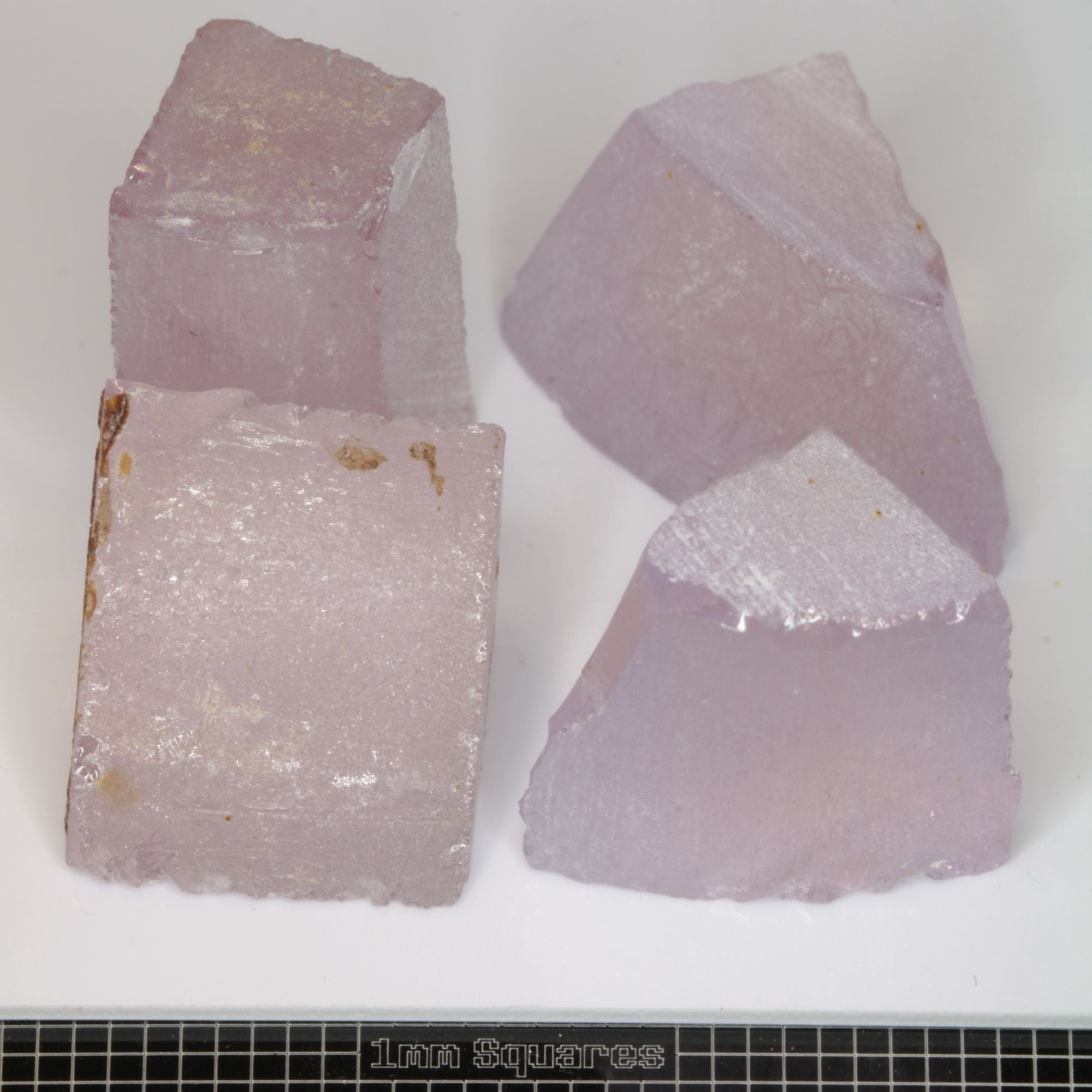 Nd:Ce YAG, Violet and Pink Laser Garnet Facet Rough