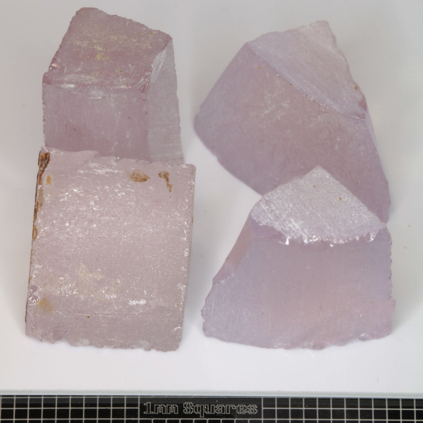 Nd:Ce YAG, Violet and Pink Laser Garnet Facet Rough