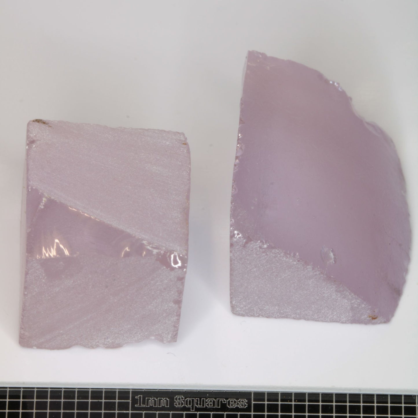 Nd:Ce YAG, Violet and Pink Laser Garnet Facet Rough