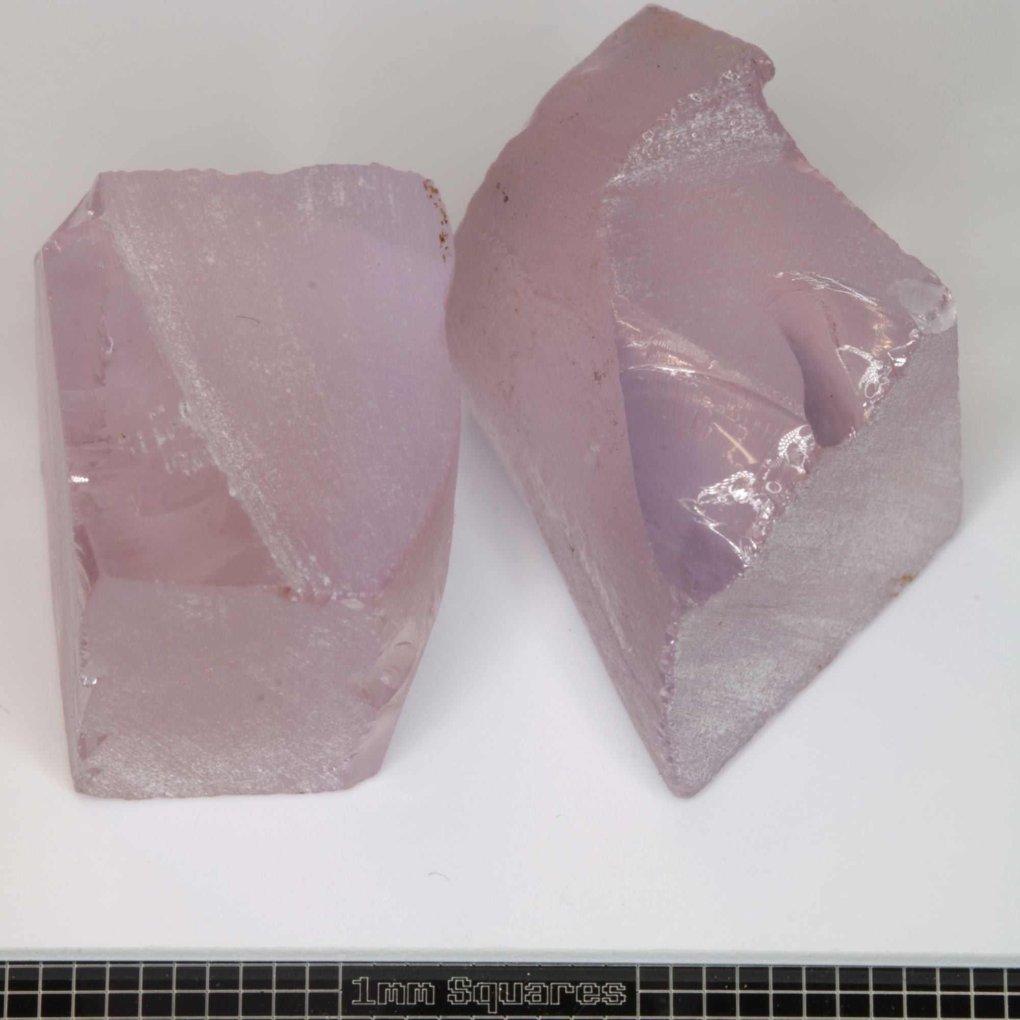 Nd:Ce YAG, Violet and Pink Laser Garnet Facet Rough
